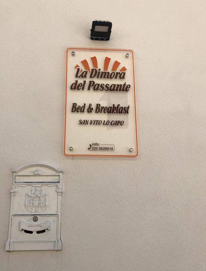 La Dimora Del Passante Bed and Breakfast San Vito Lo Capo Buitenkant foto